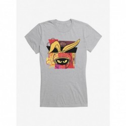 Absolute Discount Looney Tunes Marvin The Martian Bunny Collage Girls T-Shirt $6.97 T-Shirts