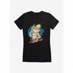 Clearance Looney Tunes Lola Bunny Unstoppable Girls T-Shirt $7.37 T-Shirts