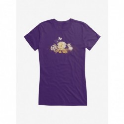 Value Item Looney Tunes Tweety Bird Flower Power Girls T-Shirt $8.96 T-Shirts