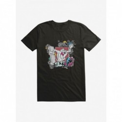 High Quality Looney Tunes Taz Tornado Doodle T-Shirt $9.18 T-Shirts