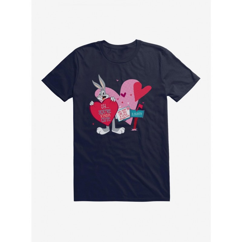 Festival Price Looney Tunes Bugs Bunny Kinda Cute T-Shirt $7.27 T-Shirts