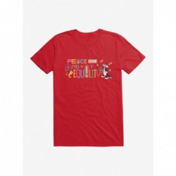 Limited Time Special Looney Tunes Peave Love Equality T-Shirt $6.69 T-Shirts