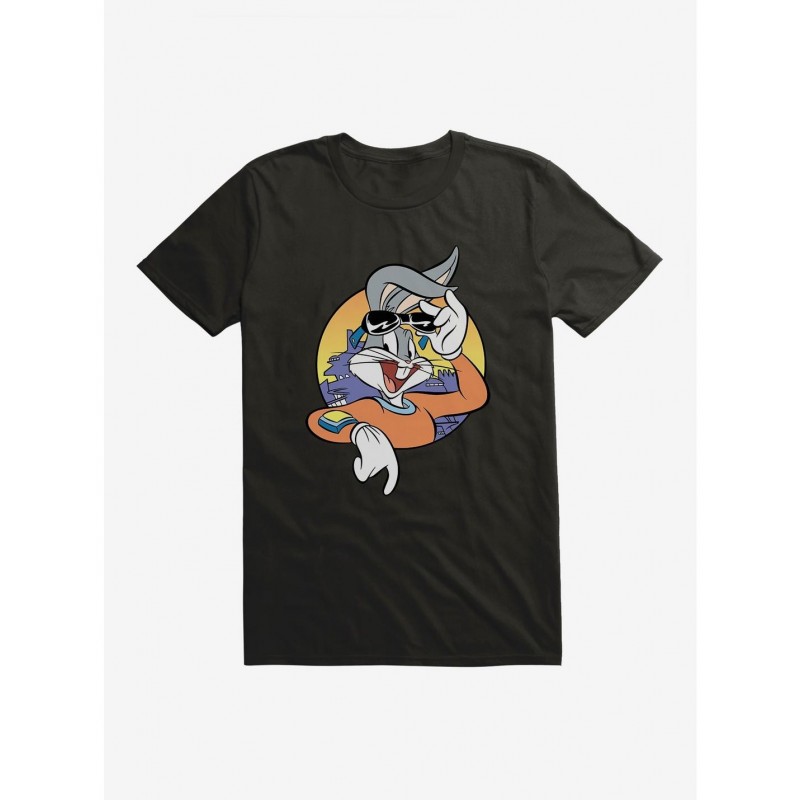 Discount Sale Looney Tunes Vibrant Bugs Bunny T-Shirt $9.37 T-Shirts