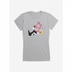 Special Looney Tunes Sylvester And Tweety Sweet Together Girls T-Shirt $8.96 T-Shirts