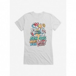 Exclusive Looney Tunes Lola Bunny Here For You Girls T-Shirt $5.98 T-Shirts