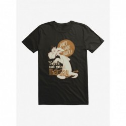 Festival Price Looney Tunes Don't Look Back T-Shirt $6.12 T-Shirts