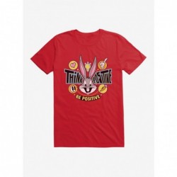 Pre-sale Discount Looney Tunes Bugs Bunny Think Positive T-Shirt $8.99 T-Shirts