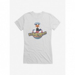 Best Deal Looney Tunes Easter Daffy Duck Is It Easter Yet? Girls T-Shirt $6.77 T-Shirts