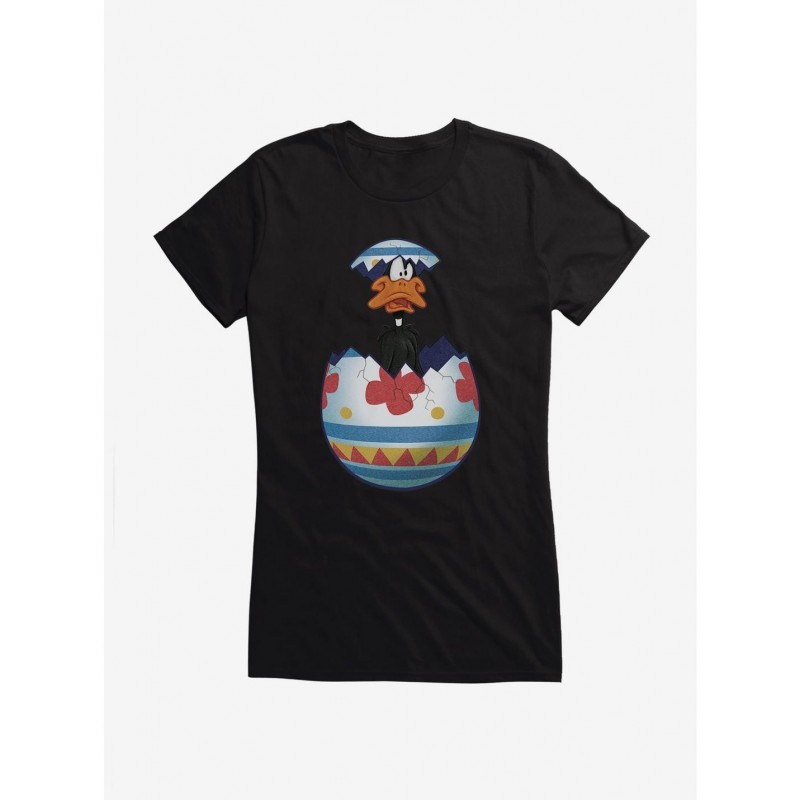 Unique Looney Tunes Easter Daffy Duck Girls T-Shirt $7.57 T-Shirts