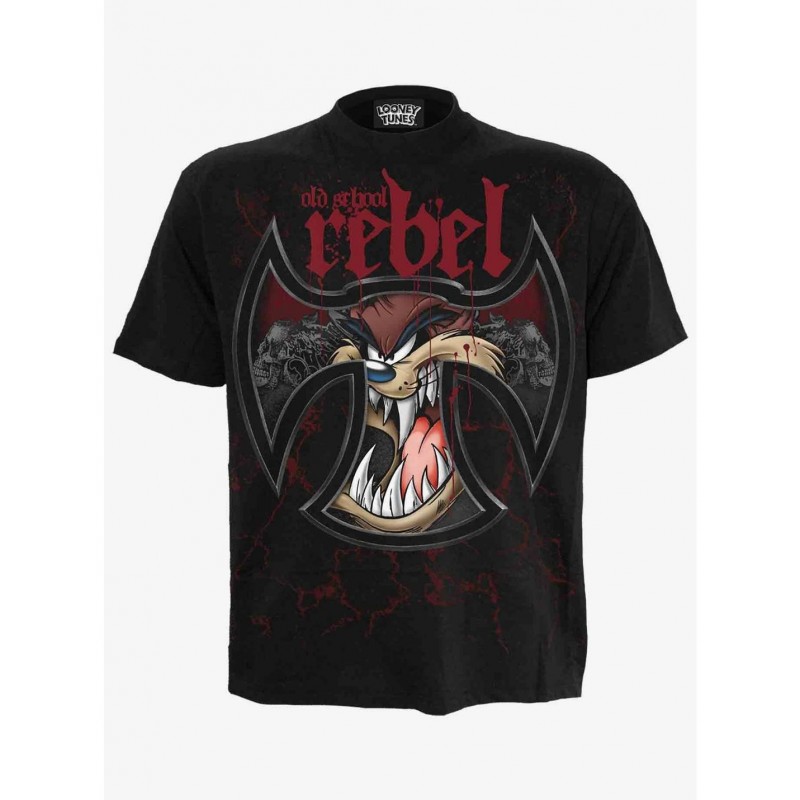 Pre-sale Looney Tunes Taz Old School Rebel T-Shirt $7.56 T-Shirts