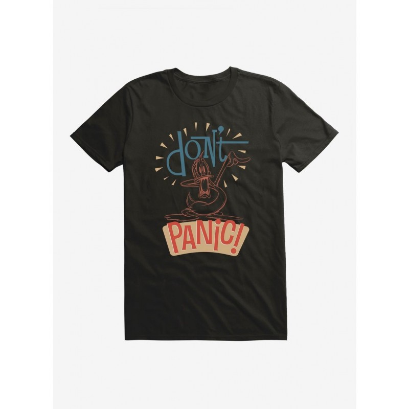 Pre-sale Looney Tunes Don't Panic T-Shirt $8.80 T-Shirts