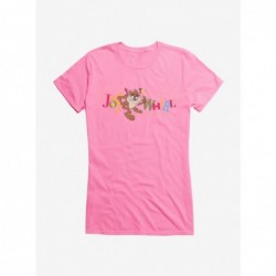 Trendy Looney Tunes Holiday Taz Joy To The Whirl Girls T-Shirt $6.37 T-Shirts