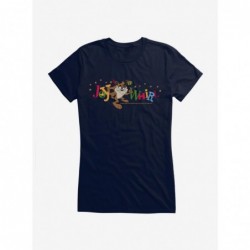 Trendy Looney Tunes Holiday Taz Joy To The Whirl Girls T-Shirt $6.37 T-Shirts