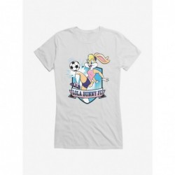 Trendy Looney Tunes Lola Bunny Football Girls T-Shirt $8.57 T-Shirts