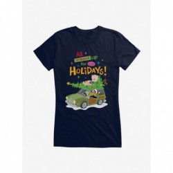 Festival Price Looney Tunes Holiday All Wrapped Up Girls T-Shirt $9.36 T-Shirts