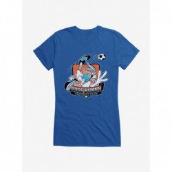 Absolute Discount Looney Tunes Bugs Bunny Football Club Girls T-Shirt $7.37 T-Shirts