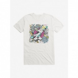 Best Deal Looney Tunes Bugs Bunny What's Up Doc Doodle T-Shirt $5.93 T-Shirts