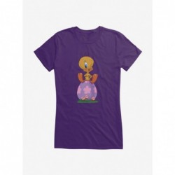 Seasonal Sale Looney Tunes Easter Winking Tweety Girls T-Shirt $6.97 T-Shirts