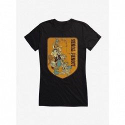 Pre-sale Looney Tunes Wile E. Coyote Fishing Girls T-Shirt $9.16 T-Shirts