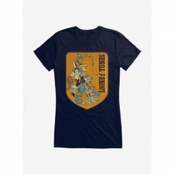 Pre-sale Looney Tunes Wile E. Coyote Fishing Girls T-Shirt $9.16 T-Shirts