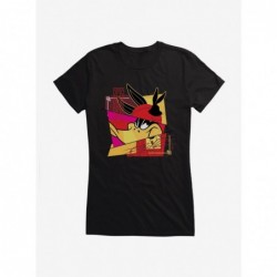 Unique Looney Tunes Daffy Duck Bunny Collage Girls T-Shirt $9.96 T-Shirts