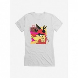 Unique Looney Tunes Daffy Duck Bunny Collage Girls T-Shirt $9.96 T-Shirts