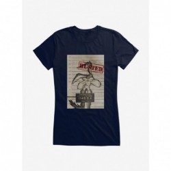 Pre-sale Looney Tunes Wile. E. Coyote Busted Girls T-Shirt $9.36 T-Shirts