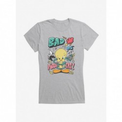 Hot Selling Looney Tunes Tweety Bird Bad Puddy Tat Girls T-Shirt $7.97 T-Shirts