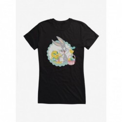 Value for Money Looney Tunes Easter Bugs Bunny And Tweety Girls T-Shirt $6.37 T-Shirts