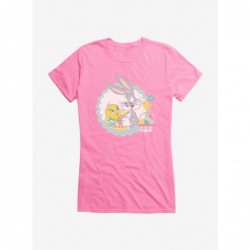 Value for Money Looney Tunes Easter Bugs Bunny And Tweety Girls T-Shirt $6.37 T-Shirts