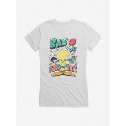 Hot Selling Looney Tunes Tweety Bird Bad Puddy Tat Girls T-Shirt $7.97 T-Shirts