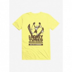 Hot Sale Looney Tunes Skiing School T-Shirt $7.27 T-Shirts