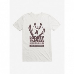 Hot Sale Looney Tunes Skiing School T-Shirt $7.27 T-Shirts