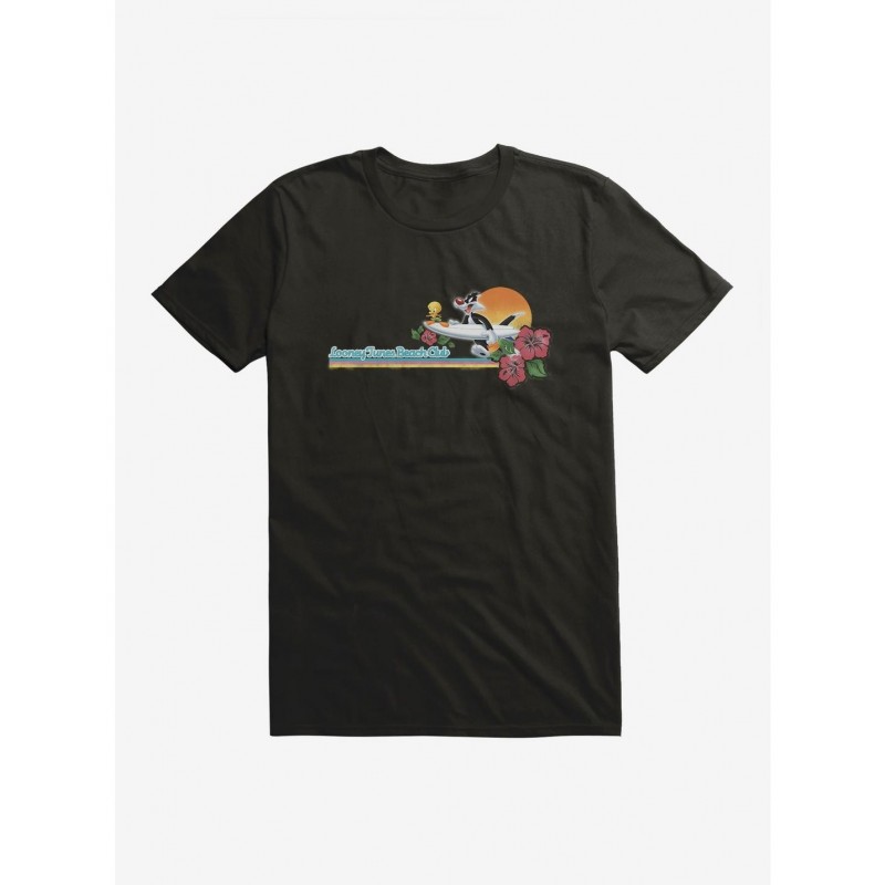 Festival Price Looney Tunes Beach Club T-Shirt $8.99 T-Shirts