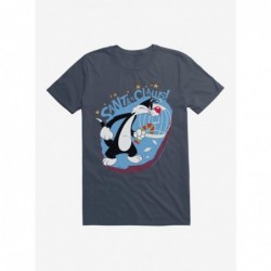 Festival Price Looney Tunes Sylvester The Cat Santa Clause T-Shirt $8.99 T-Shirts