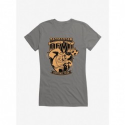 High Quality Looney Tunes Tasmanian Devil Football Bronze Girls T-Shirt $6.37 T-Shirts