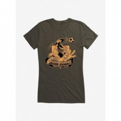 New Arrival Looney Tunes Bugs Bunny Football Club Bronze Girls T-Shirt $9.76 T-Shirts