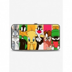 High Quality Looney Tunes Classic Characters Blocks Hinged Wallet $7.52 Wallets