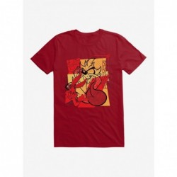 Flash Deal Looney Tunes Taz Bunny Collage T-Shirt $5.74 T-Shirts