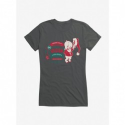 Cheap Sale Looney Tunes Wishing You A Vegan Holiday Girls T-Shirt $6.77 T-Shirts