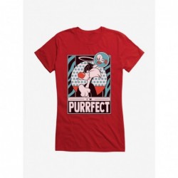 Wholesale Looney Tunes I'm Purrfect Girls T-Shirt $6.97 T-Shirts